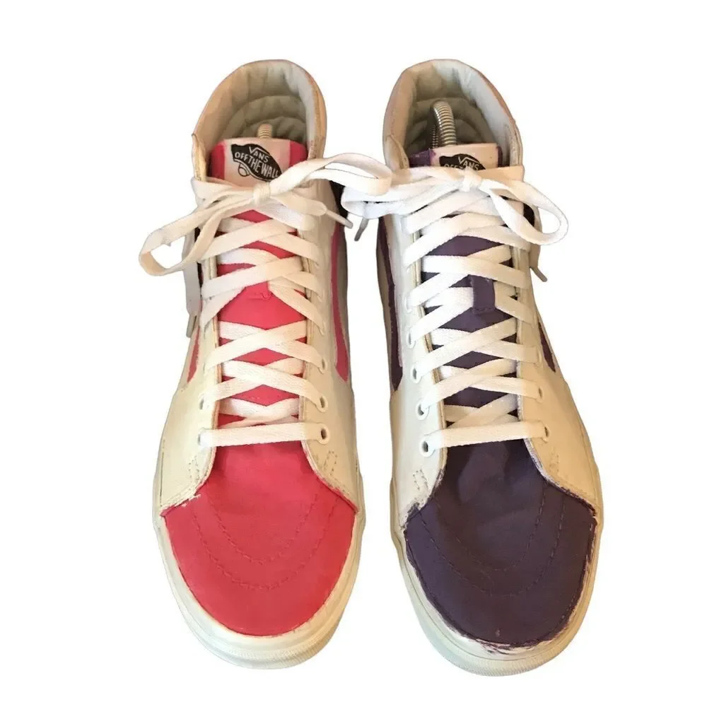 Vans Shoes Woman’s Size 10 Off The Wall - Picture 5 of 14
